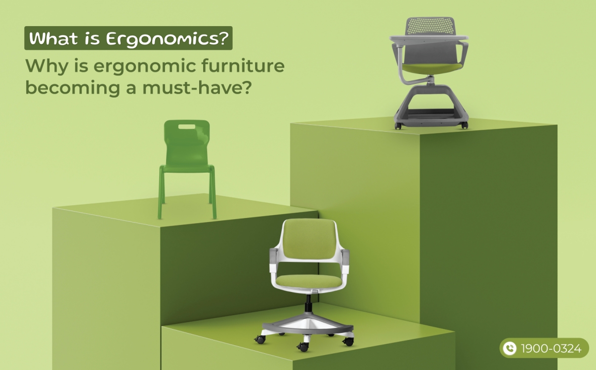 Ergonomic Furniture: A Solution to Elevate Modern Learning & Working Spaces