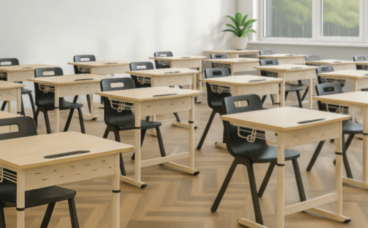 Adjustable Desks for Inter-Level Schools: A Cost-Effective and Durable Interior Solution