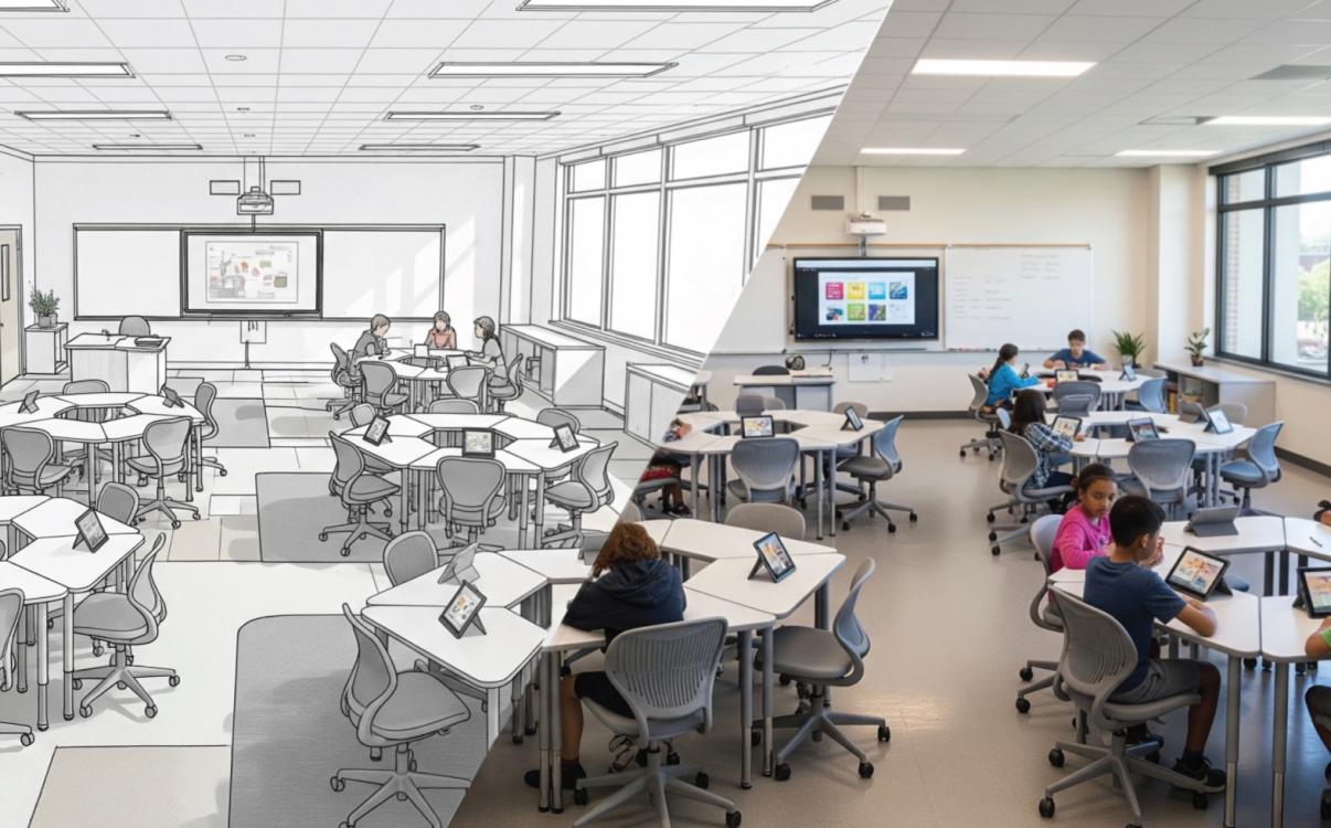Realistic 3D Renderings & Lookbooks: The Most Effective Tools to Convince School Investors