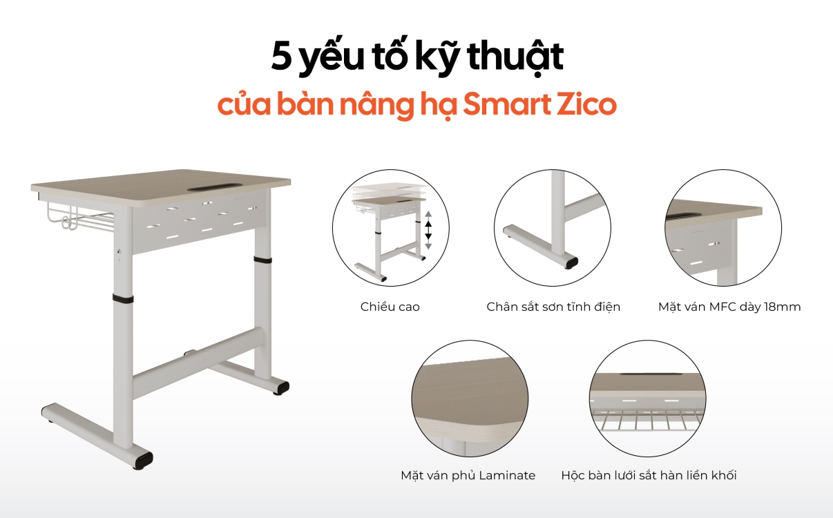 5 điều cần biết về thông số kỹ thuật khi chọn nội thất trường học