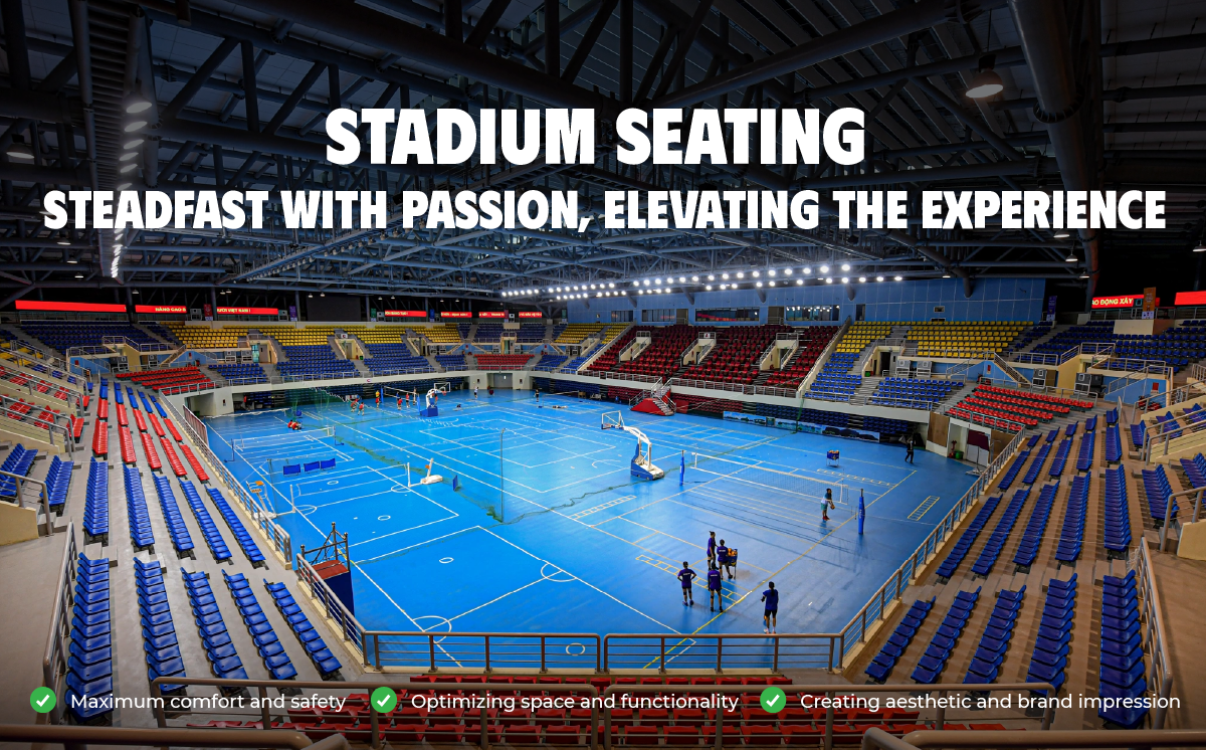 Stadium seats – Standing strong with passion, elevating the experience