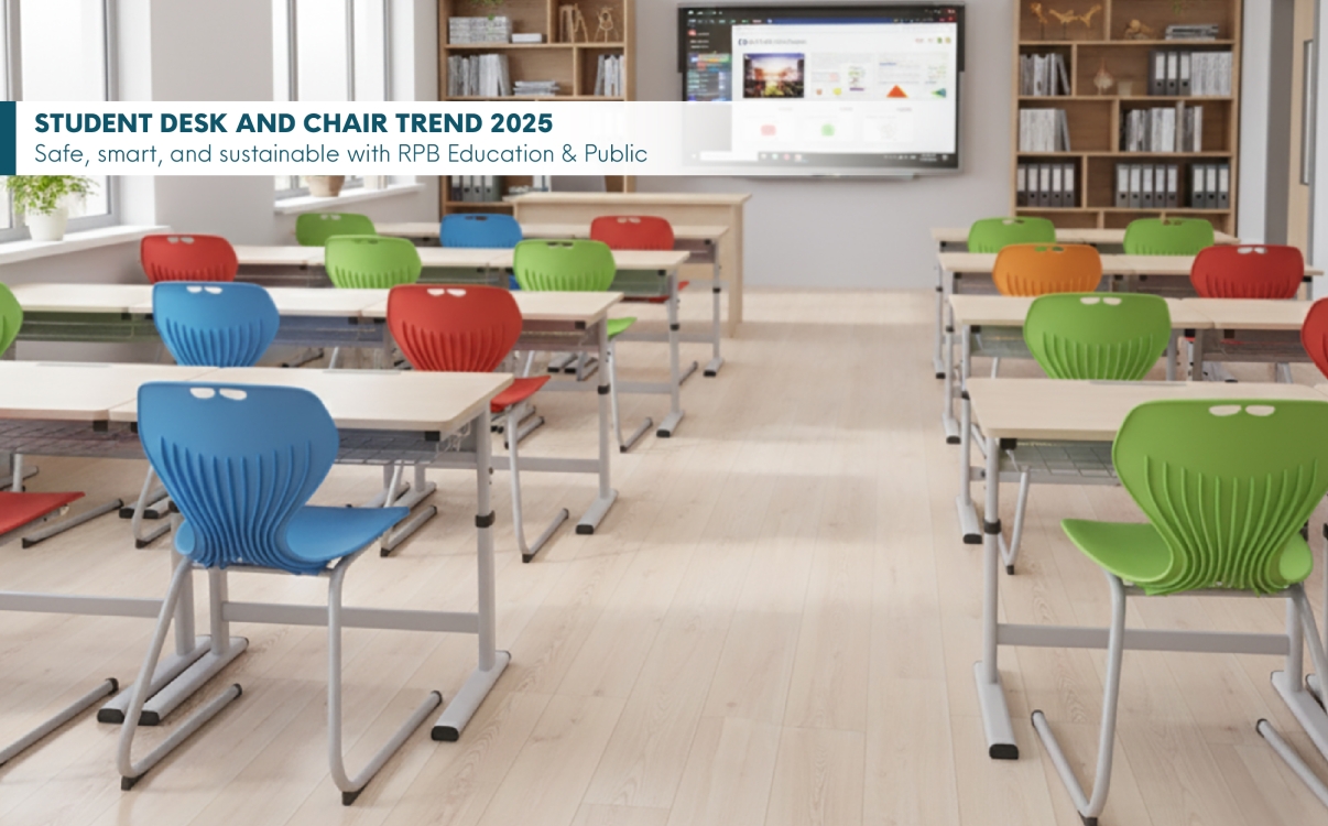 Student Desk and Chair Design Trends for 2025: Safe, Smart, and Sustainable
