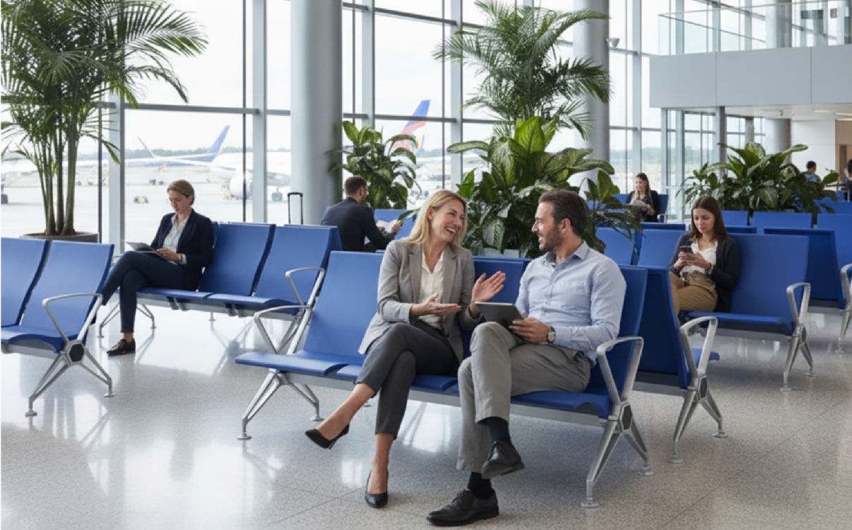 Waiting is no longer tiring — it’s a moment of comfort and relaxation