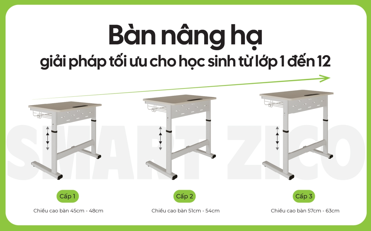 Bàn nâng hạ có phù hợp cho trẻ em không?