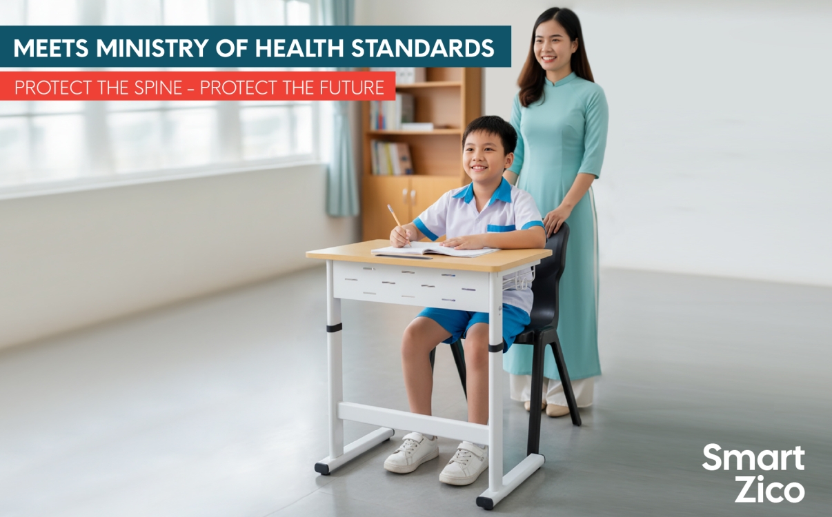 Student desks and chairs meeting Ministry of Health standards: What parents need to know to protect their children's health