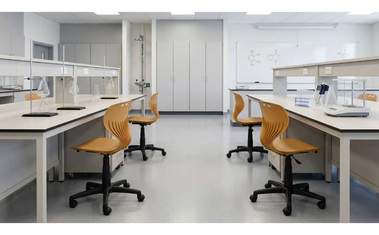 Bàn ghế phòng thí nghiệm – Tiêu chuẩn an toàn cho phòng lab