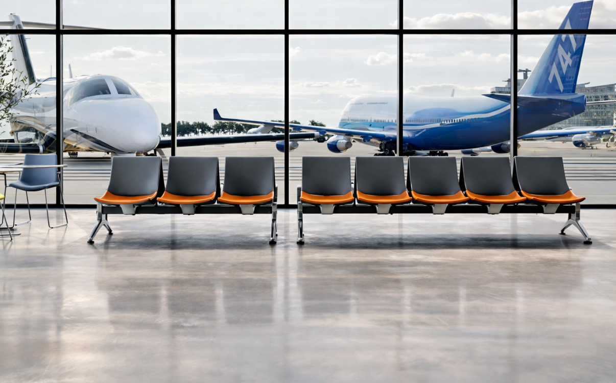 Ghế sân bay hiện đại, bền đẹp cho khu vực chờ đông người