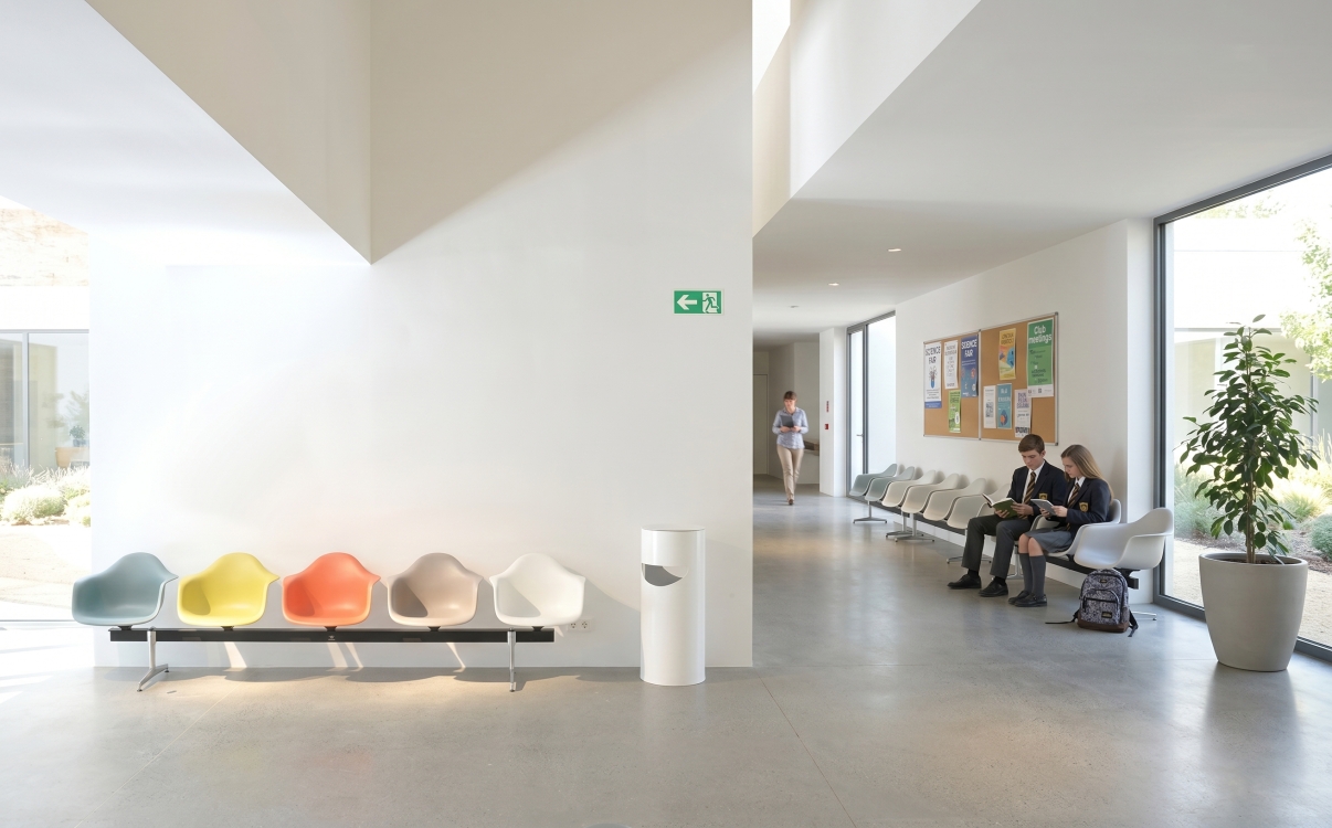 Ghế băng chờ nhựa bền nhẹ, phù hợp nhiều khu vực công cộng