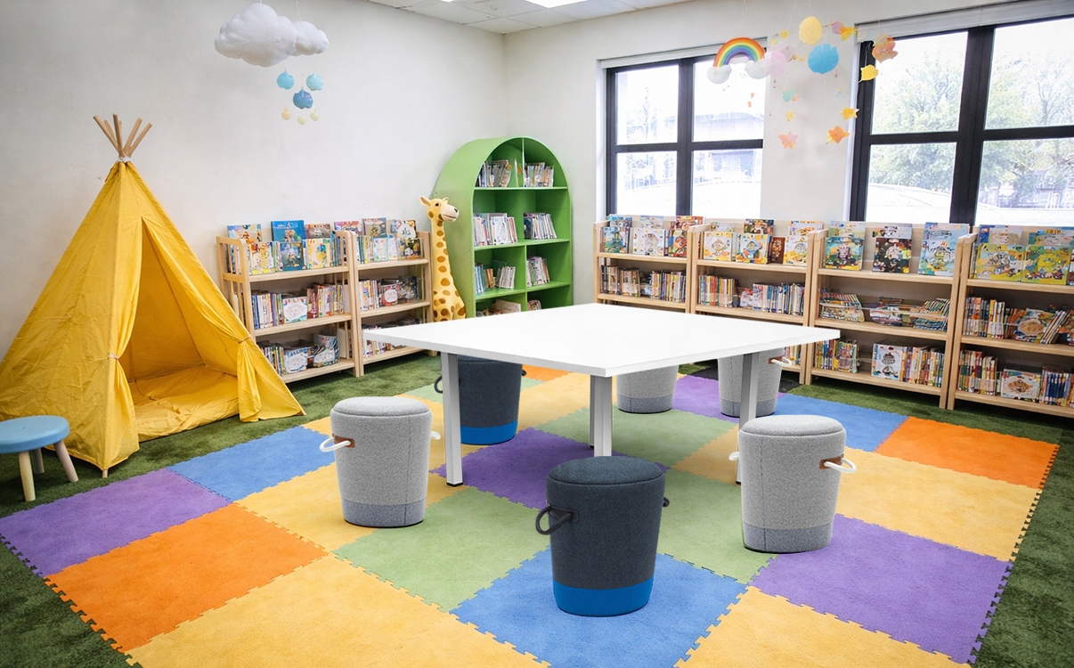 6 Mẫu thiết kế phòng học mầm non an toàn và sáng tạo