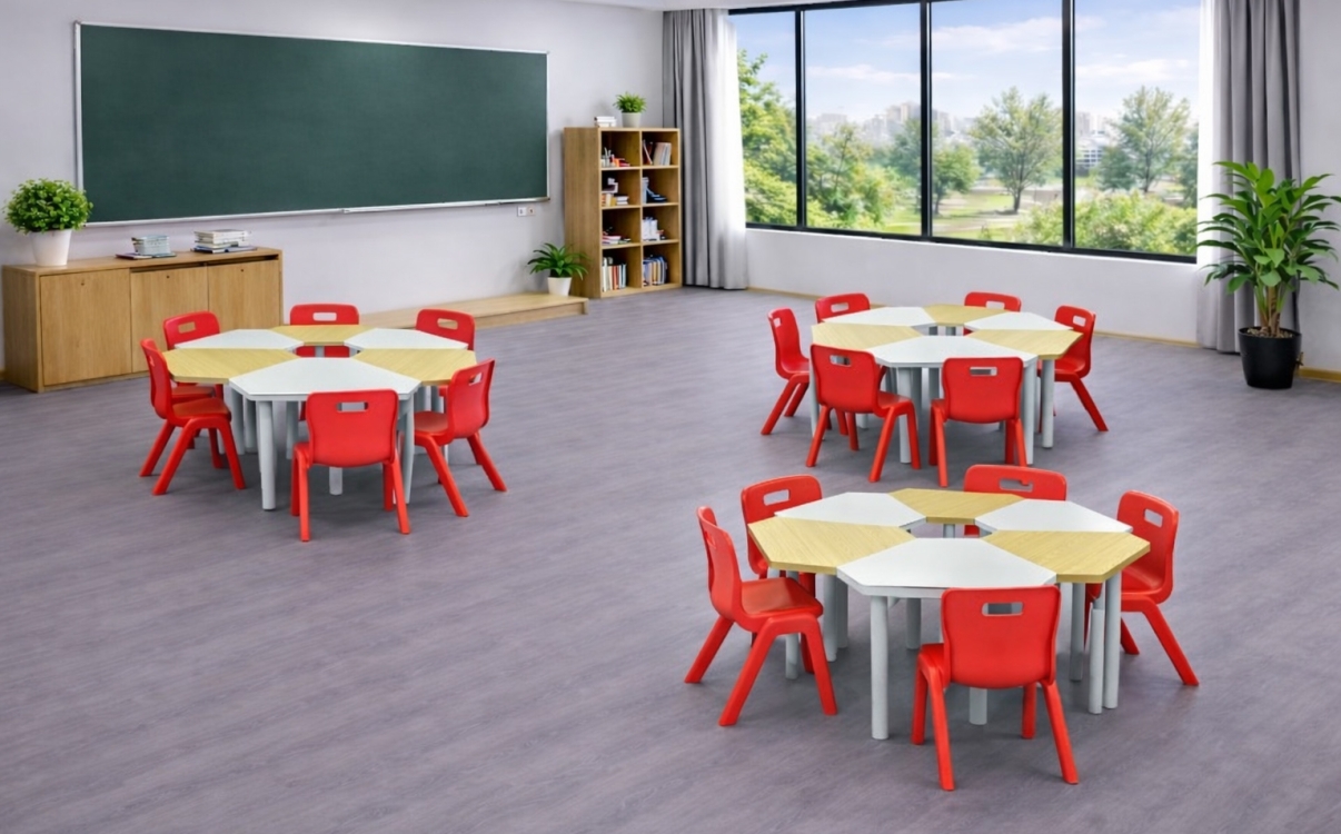 7 mẫu thiết kế phòng học tiếng Anh chuẩn quốc tế cho trung tâm ngoại ngữ