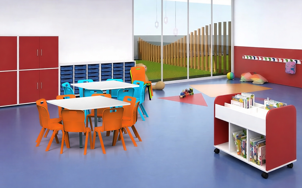 6 Mẫu thiết kế phòng học mầm non an toàn và sáng tạo