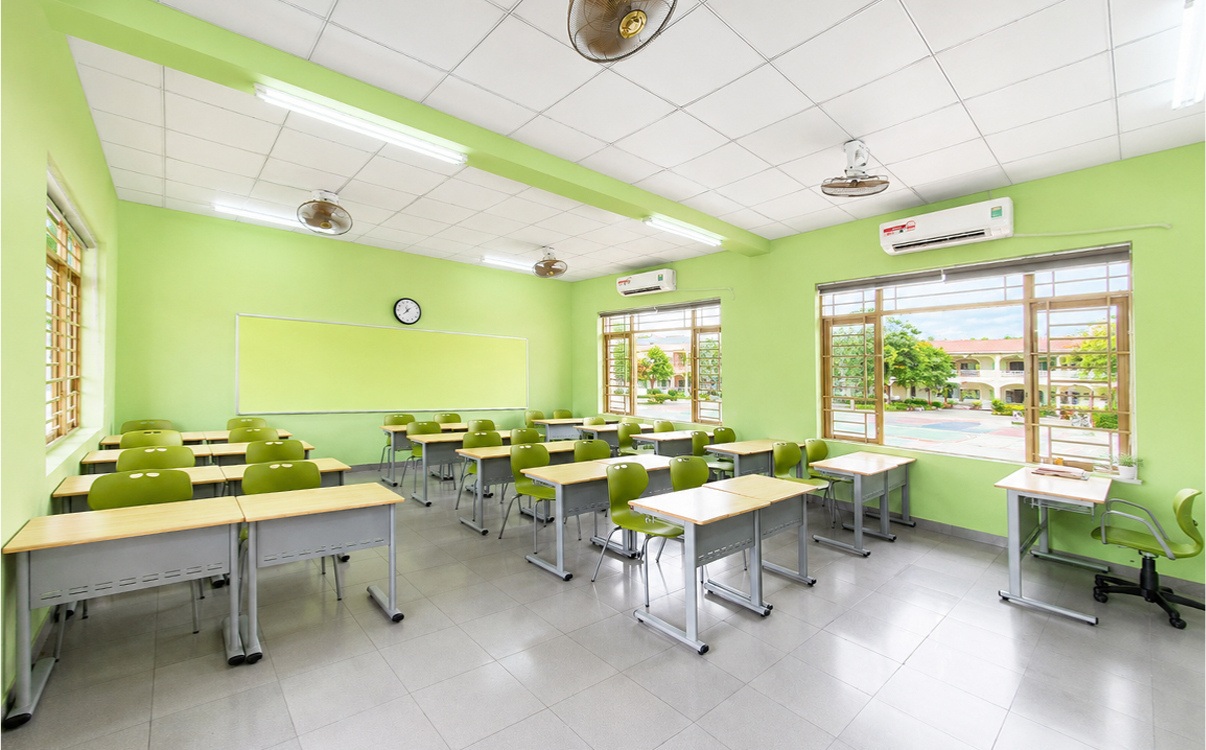 Bàn ghế học sinh cấp 3 – Phù hợp chiều cao, đa dạng mẫu mã