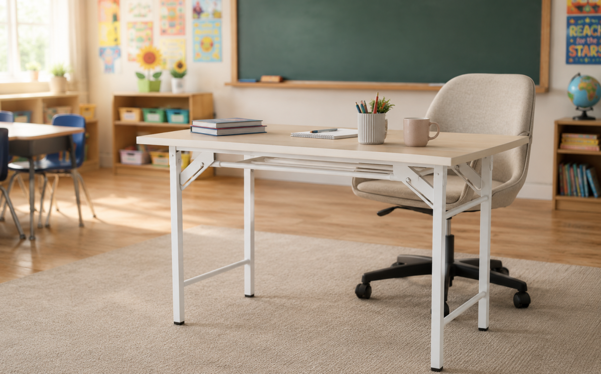 Teacher Desks and Chairs: Dimensions, Materials, and How to Choose the Right Ones