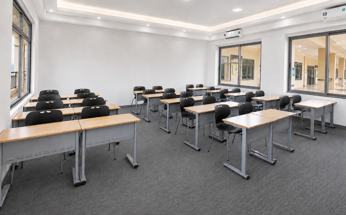 Nhà thầu cung cấp bàn ghế học sinh trường công lập
