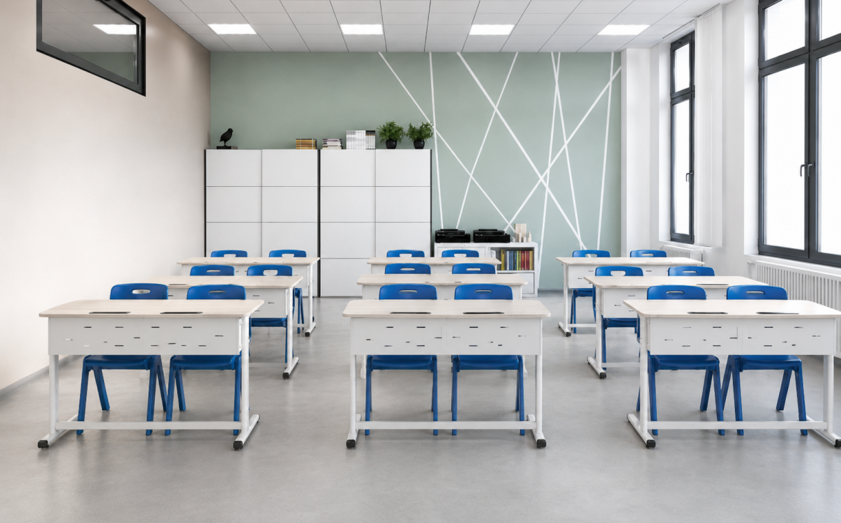 Giá một bộ bàn ghế học sinh THCS cho dự án