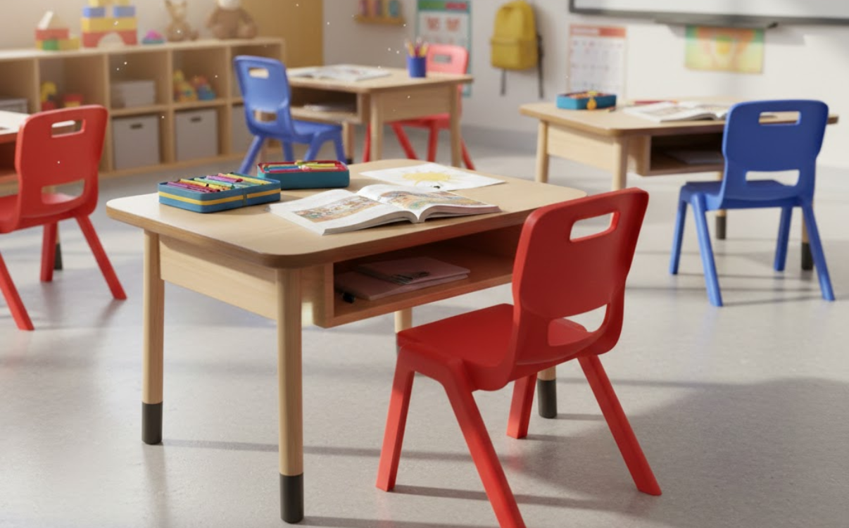 Ghế học sinh cấp 1 – Thiết kế chuẩn cho lứa tuổi tiểu học