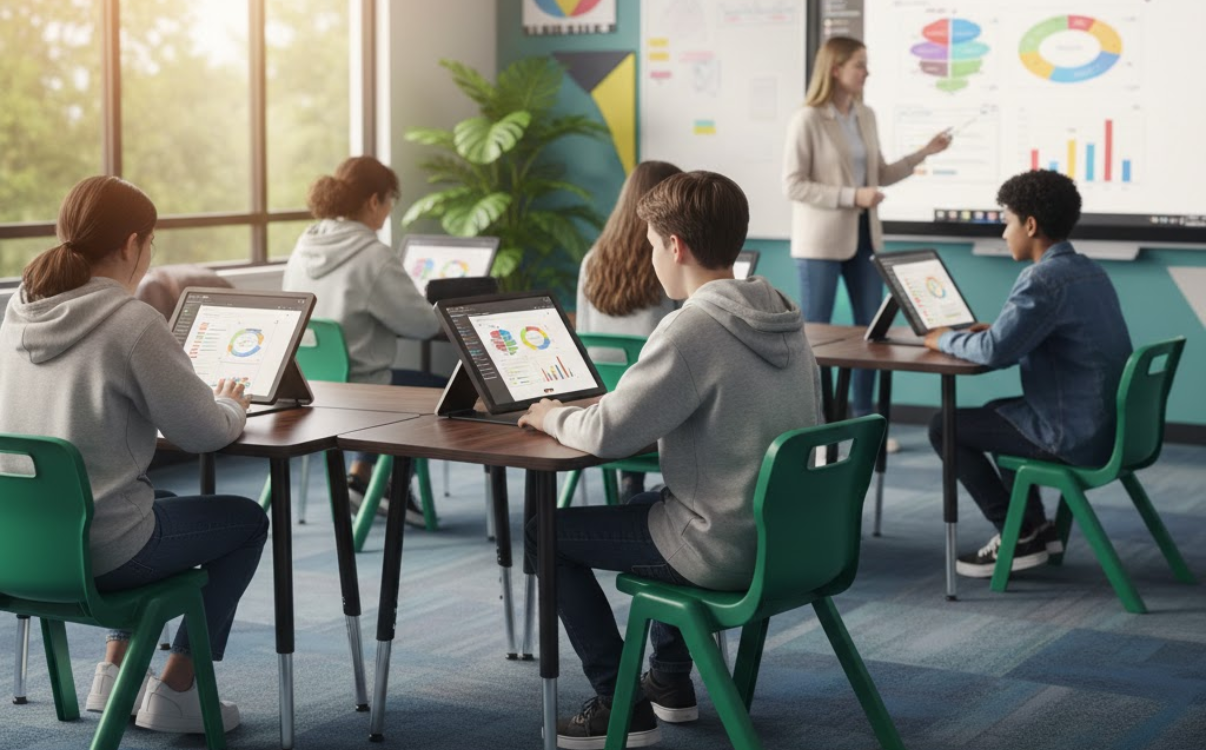 Ghế học sinh cấp 3 – Thiết kế hiện đại cho học sinh THPT