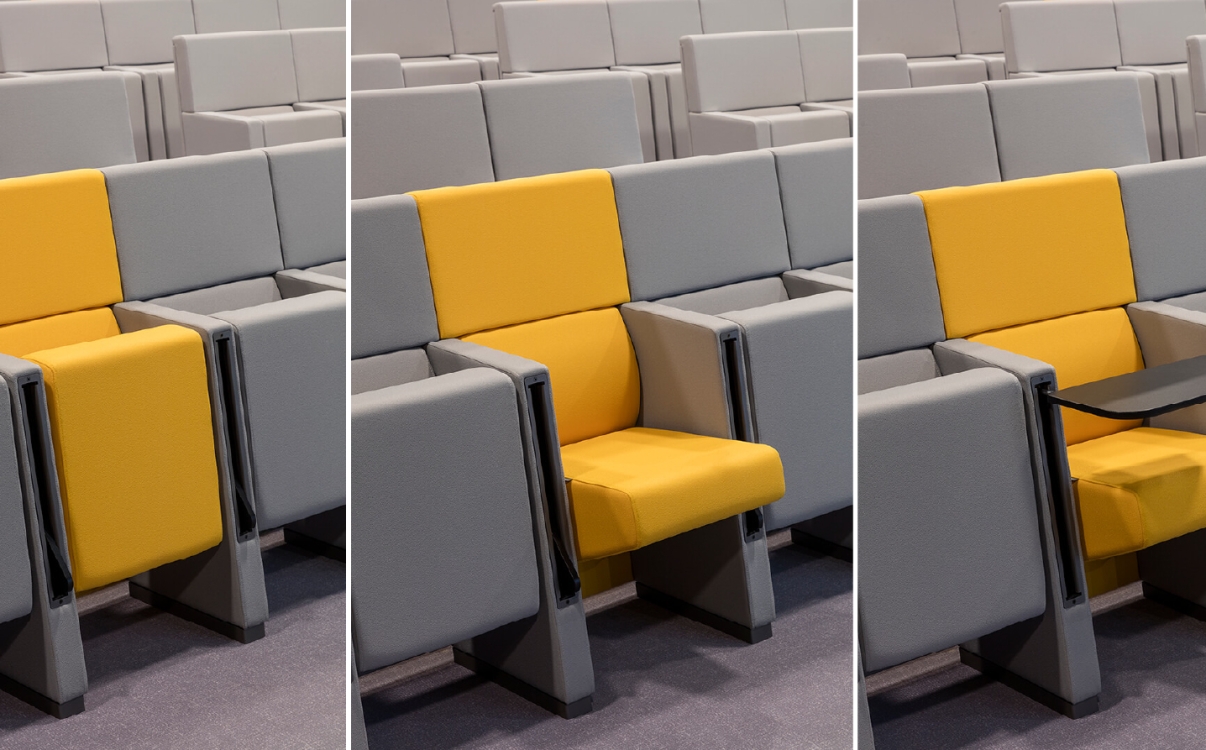 Ghế hội trường RPB Education & Public, chuẩn mực thiết kế dành cho giáo dục và văn hóa