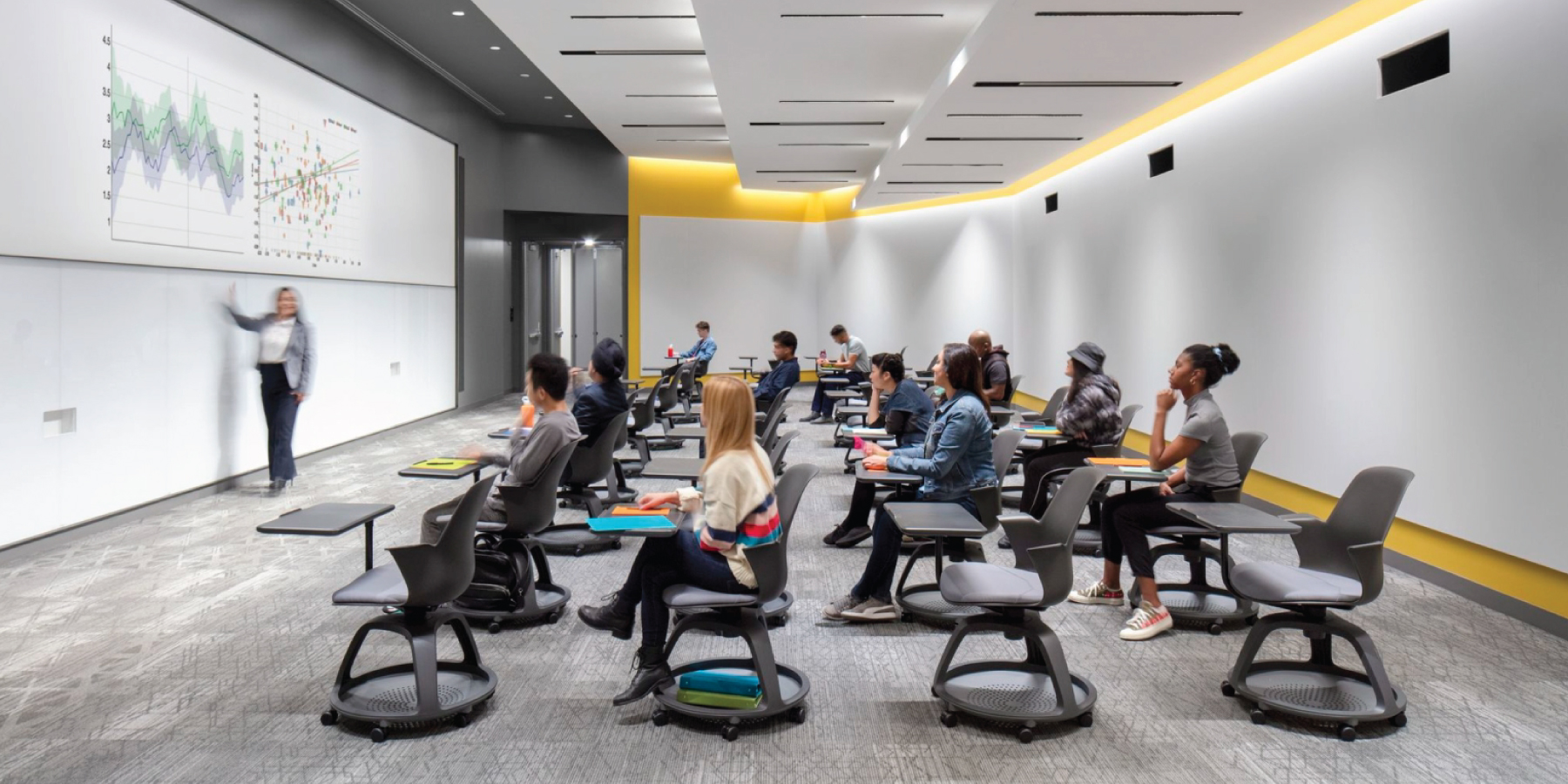 A cost-efficient classroom with smartly designed