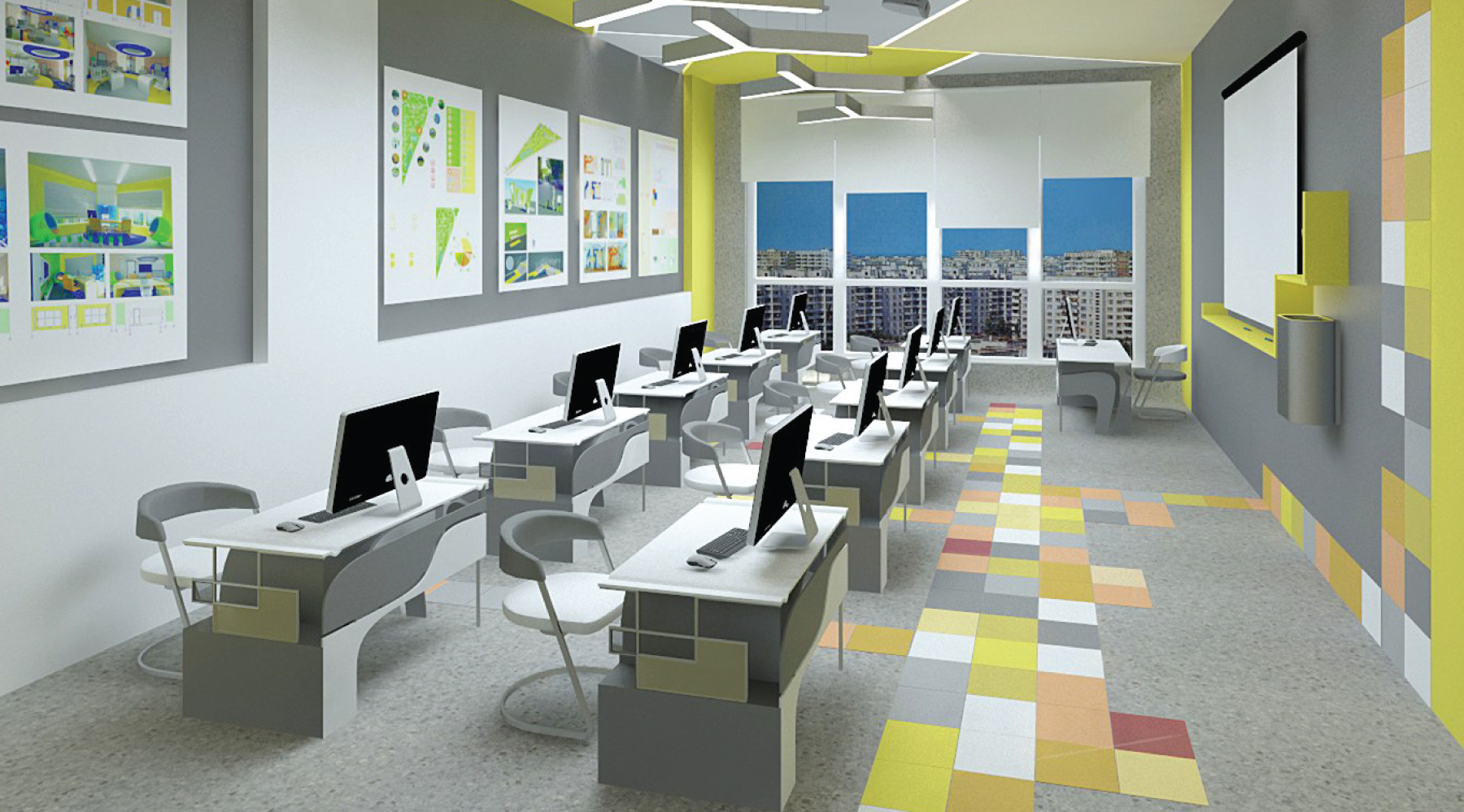 Durable classroom furniture helps save long-term budget costs.