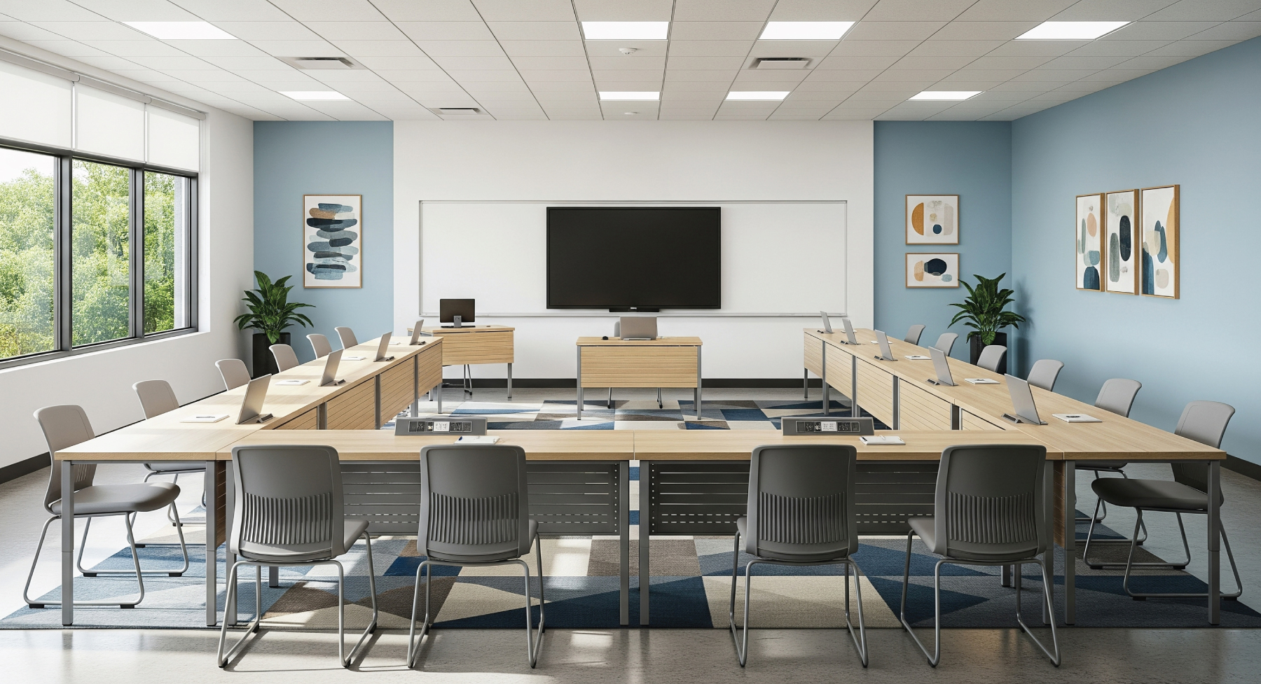 Digitalization of School Interior Construction Progress Management