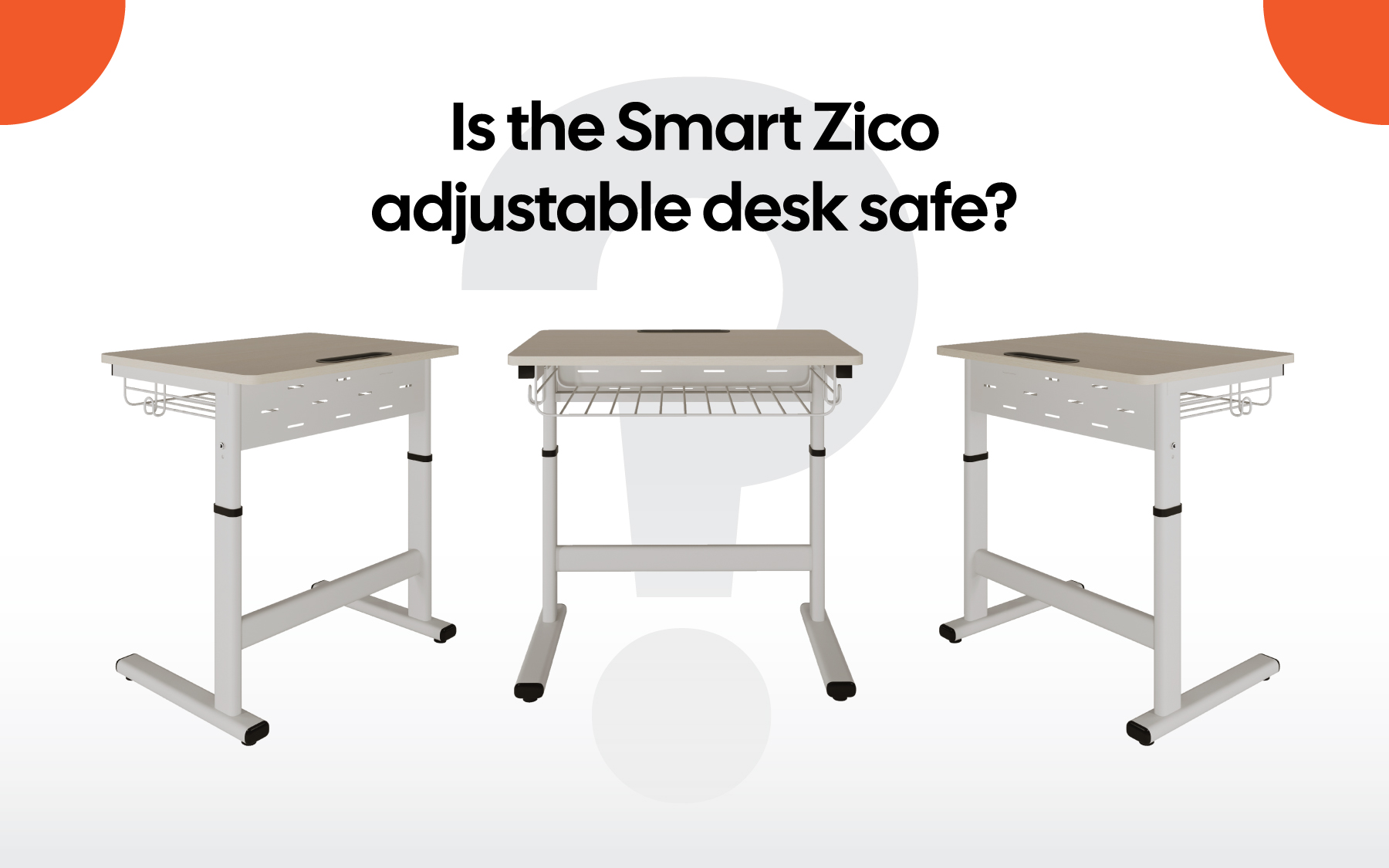 The Smart Zico adjustable desk