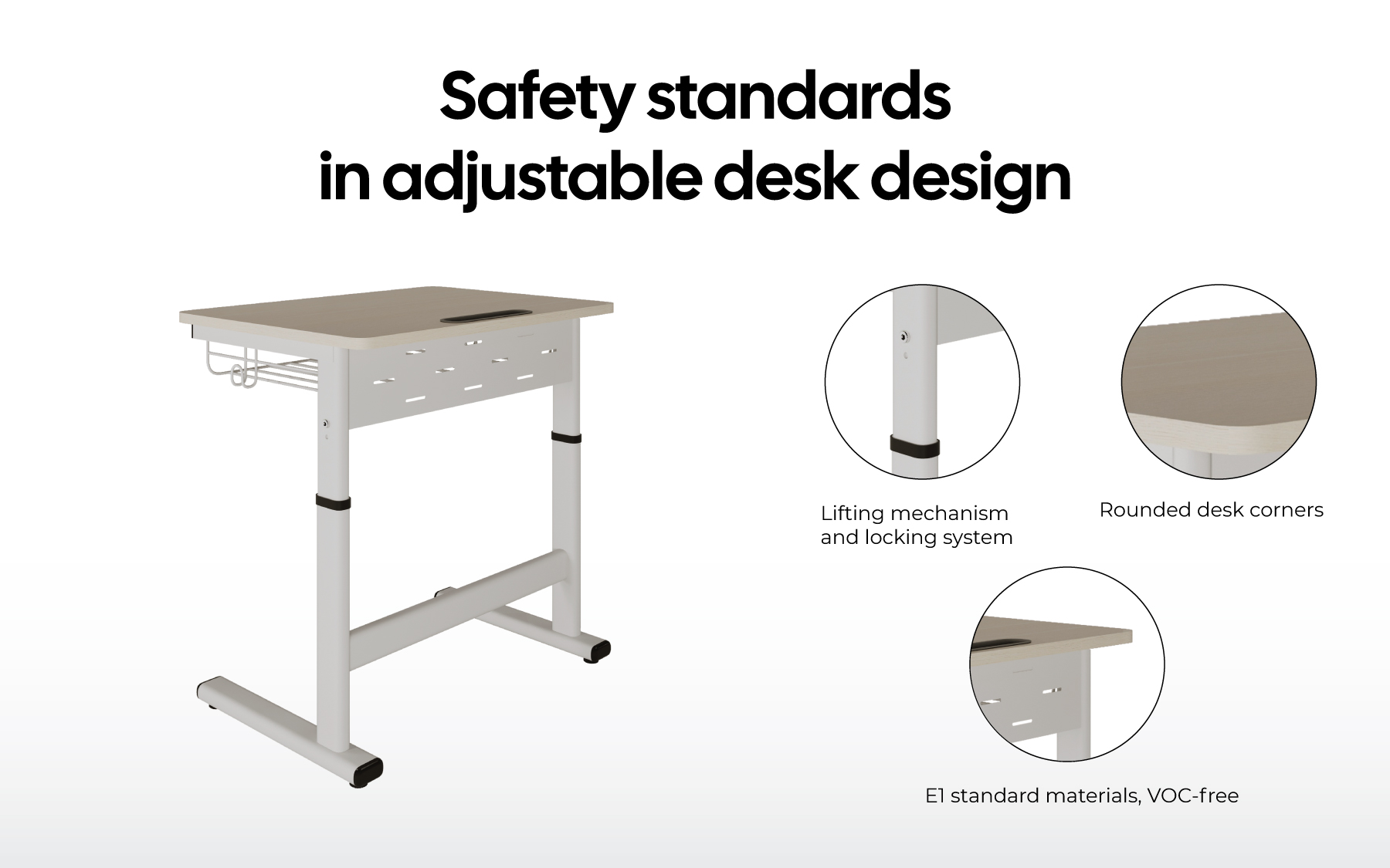 Safety Standards in the Design of Adjustable Desks