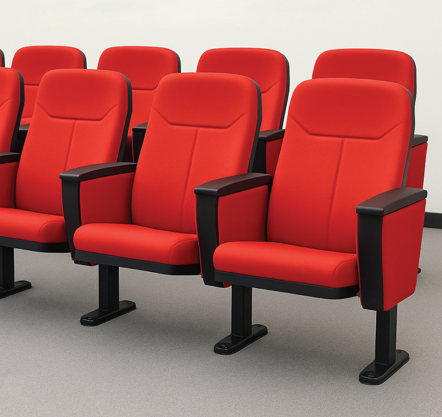 The Vasco auditorium chair is an all-in-one solution that enables schools 