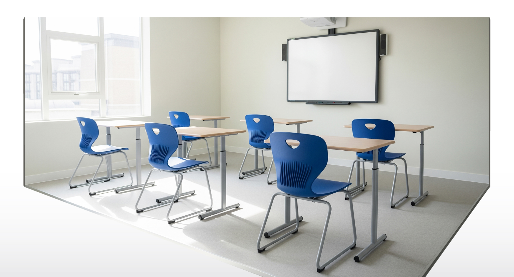Tips for Choosing Student Desks and Chairs for a 40m² Classroom.