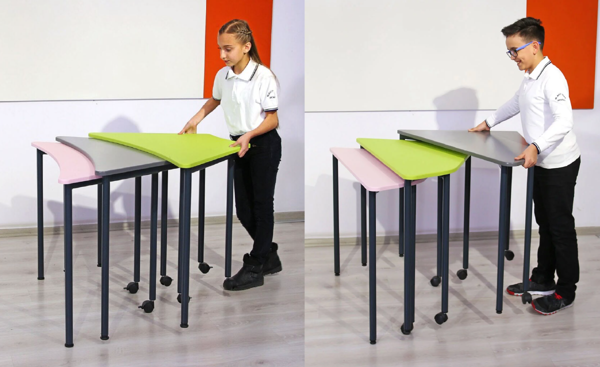 Safe modular desks 
