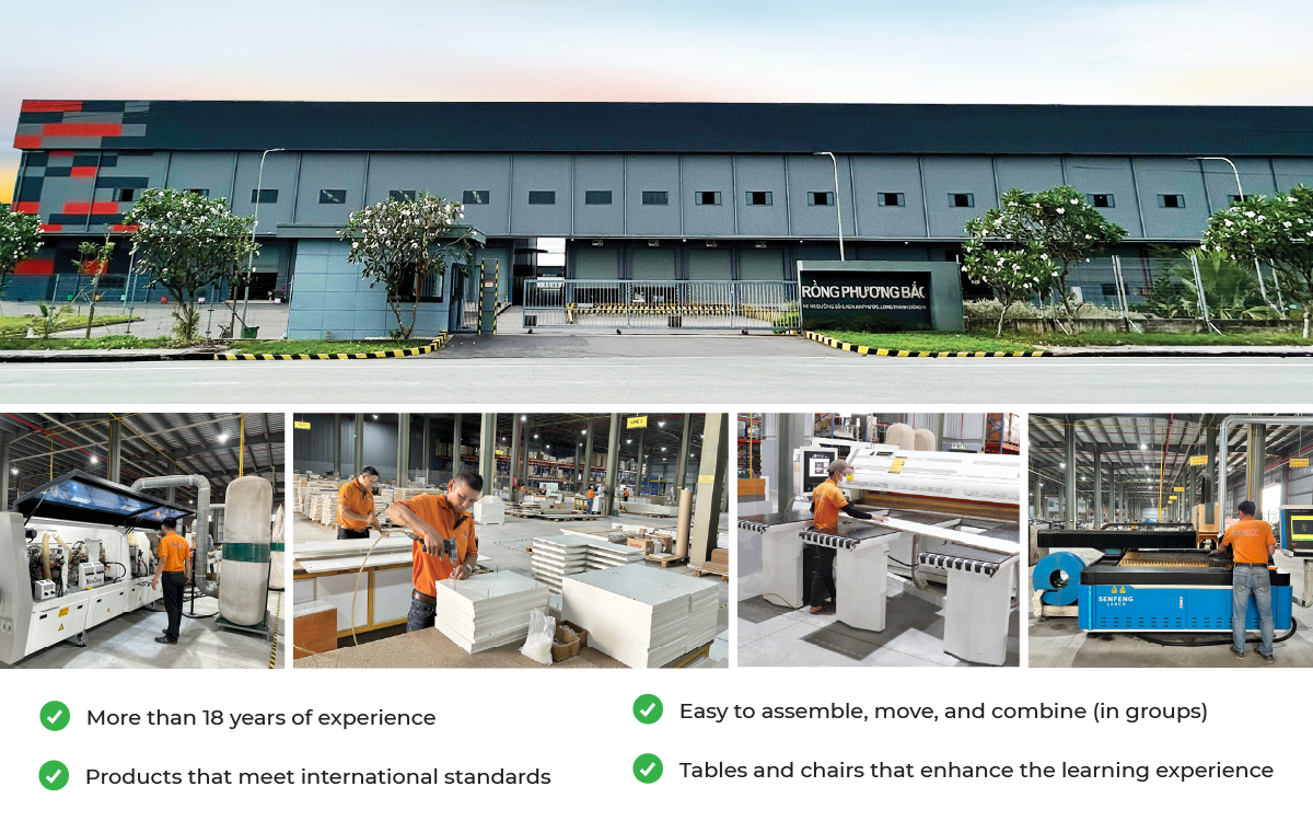 Group desks from RPB Education & Public
