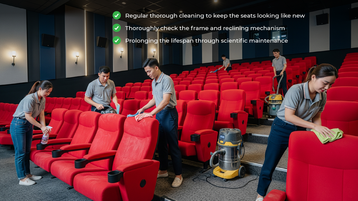 Cinema Seat Maintenance