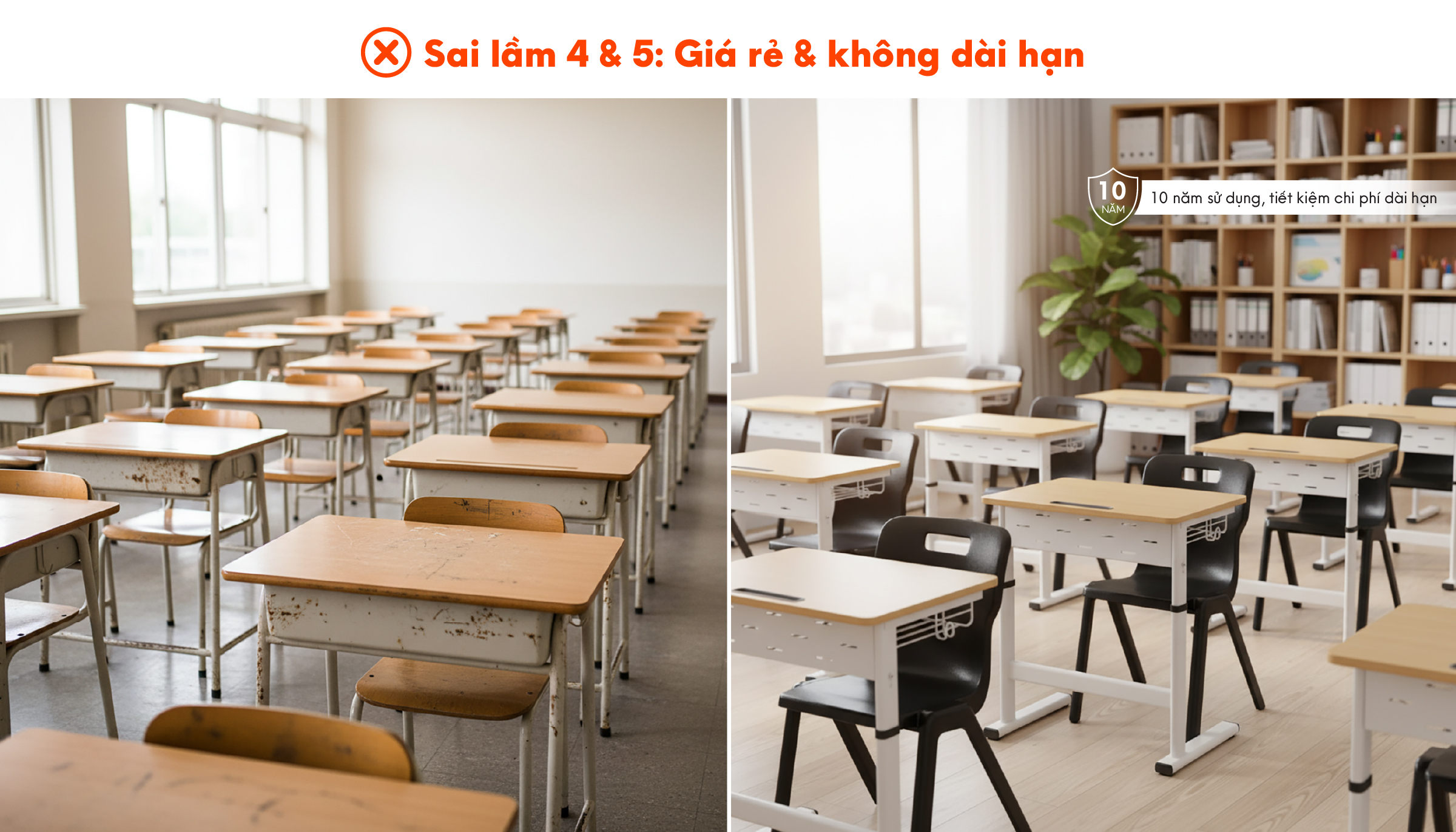 Một chiếc bàn có thể đồng hành cùng con suốt 12 năm học - lựa chọn thông minh cho sự phát triển toàn diện.