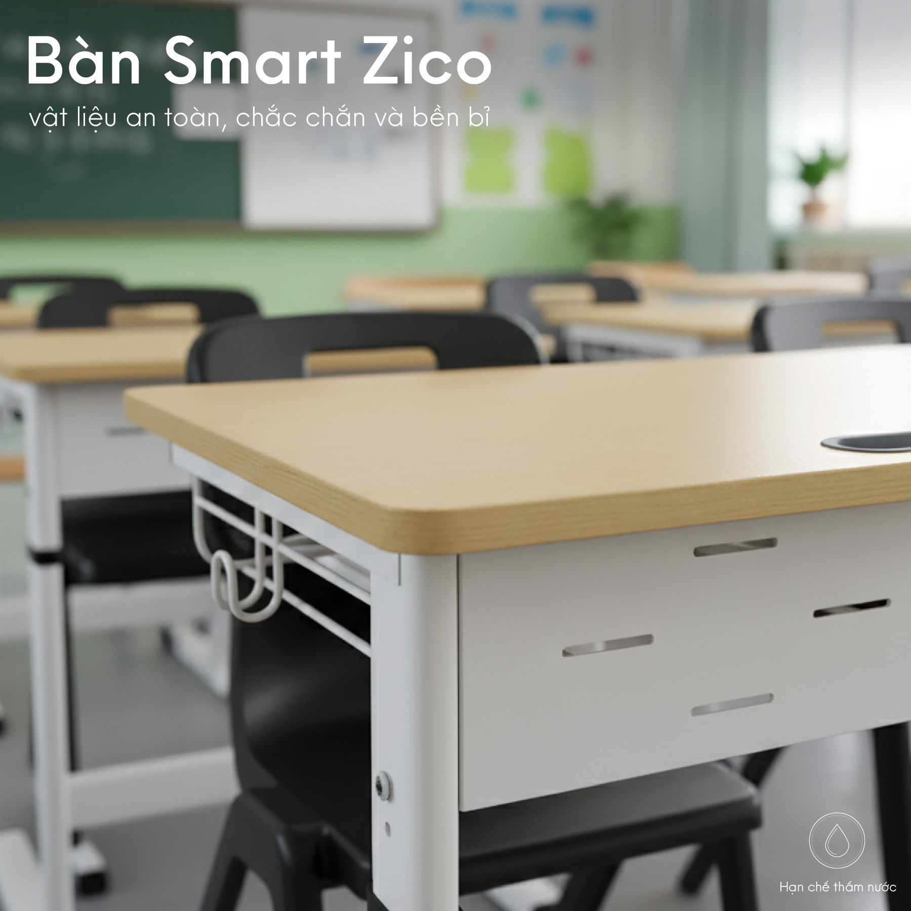 Lựa chọn bàn học sinh nâng hạ