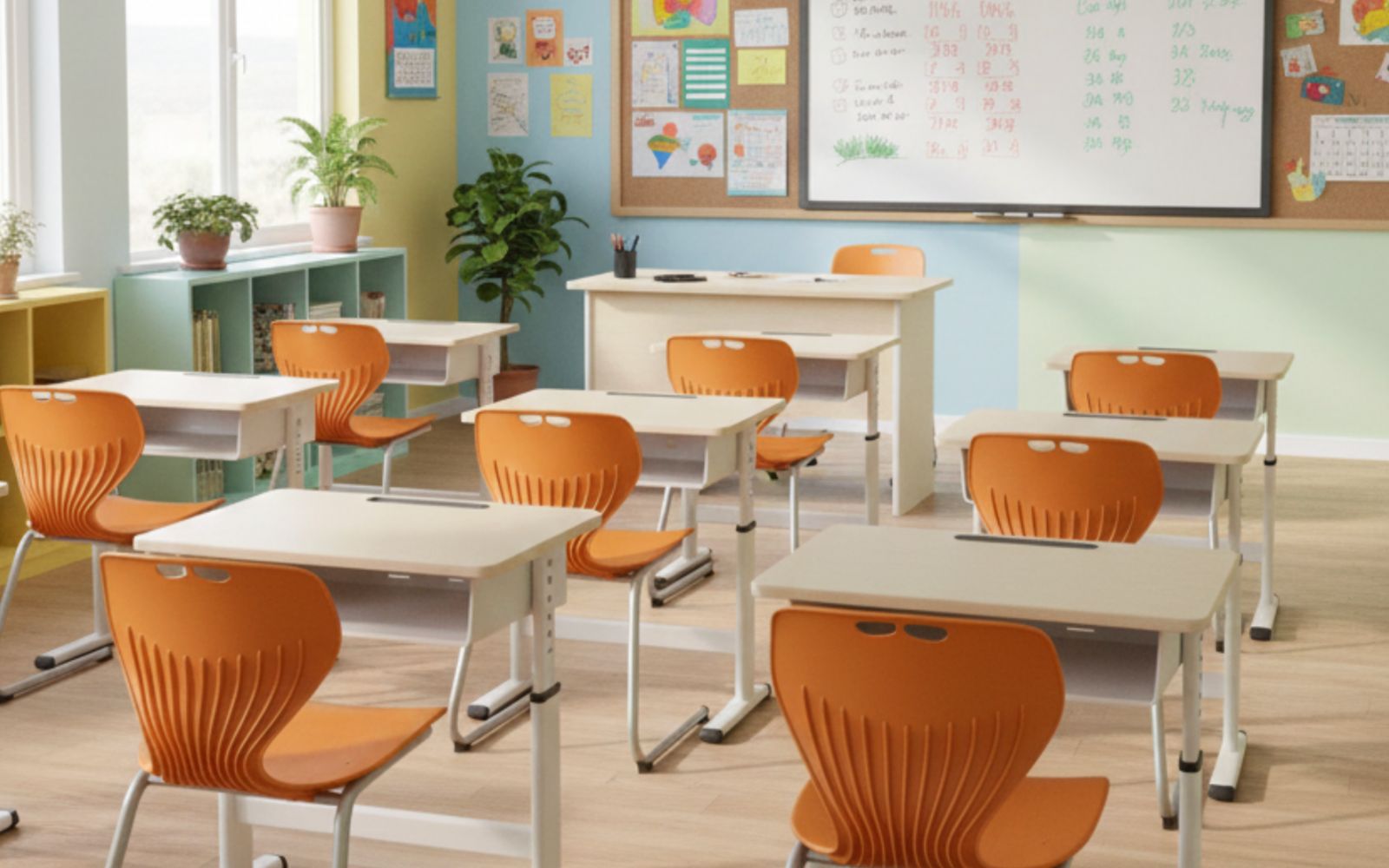 Bàn học không chỉ cần “đẹp” mà phải đáp ứng công năng, an toàn và độ bền