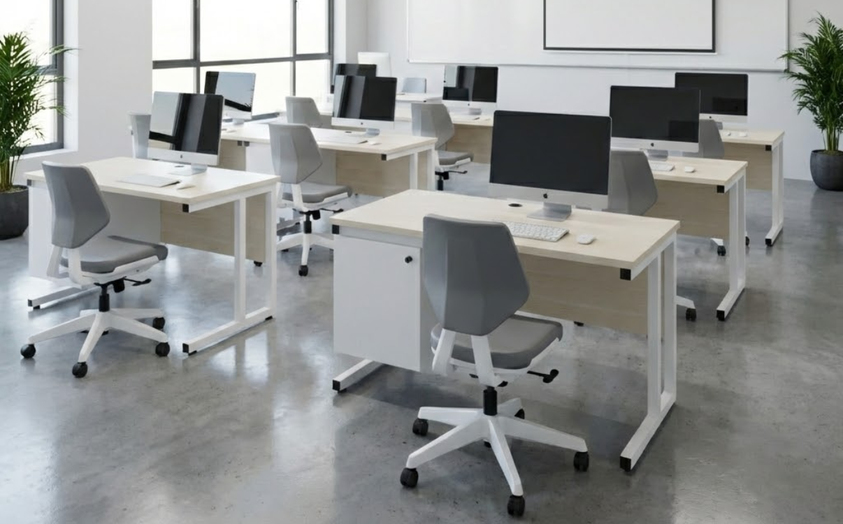 Investing in computer lab desks enhances learning experience, ensures safety, and builds a professional school image.