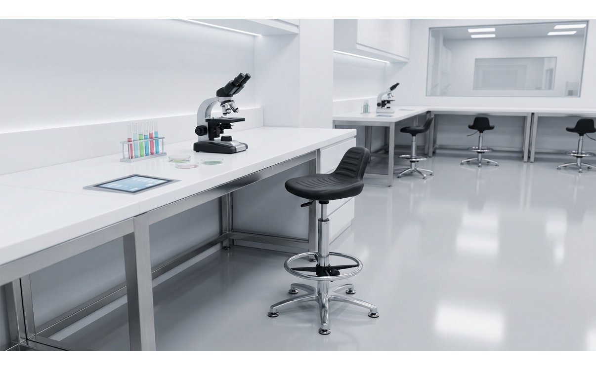 Bàn thí nghiệm trường học thường được thiết kế theo cụm 2 chỗ, 4 chỗ hoặc 6 chỗ, phù hợp với nhu cầu thực hành theo nhóm của học sinh