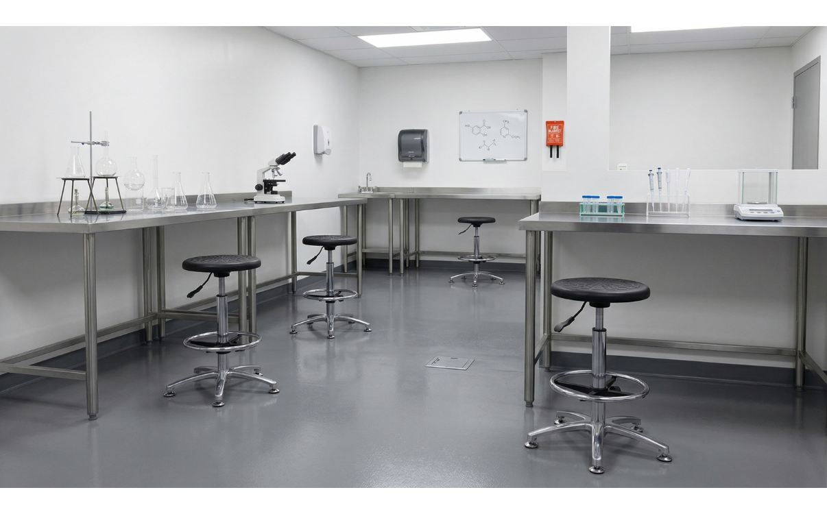 Bàn trung tâm đặc biệt phù hợp với các phòng thực hành hiện đại, nơi yêu cầu cao về tính tương tác và làm việc nhóm.