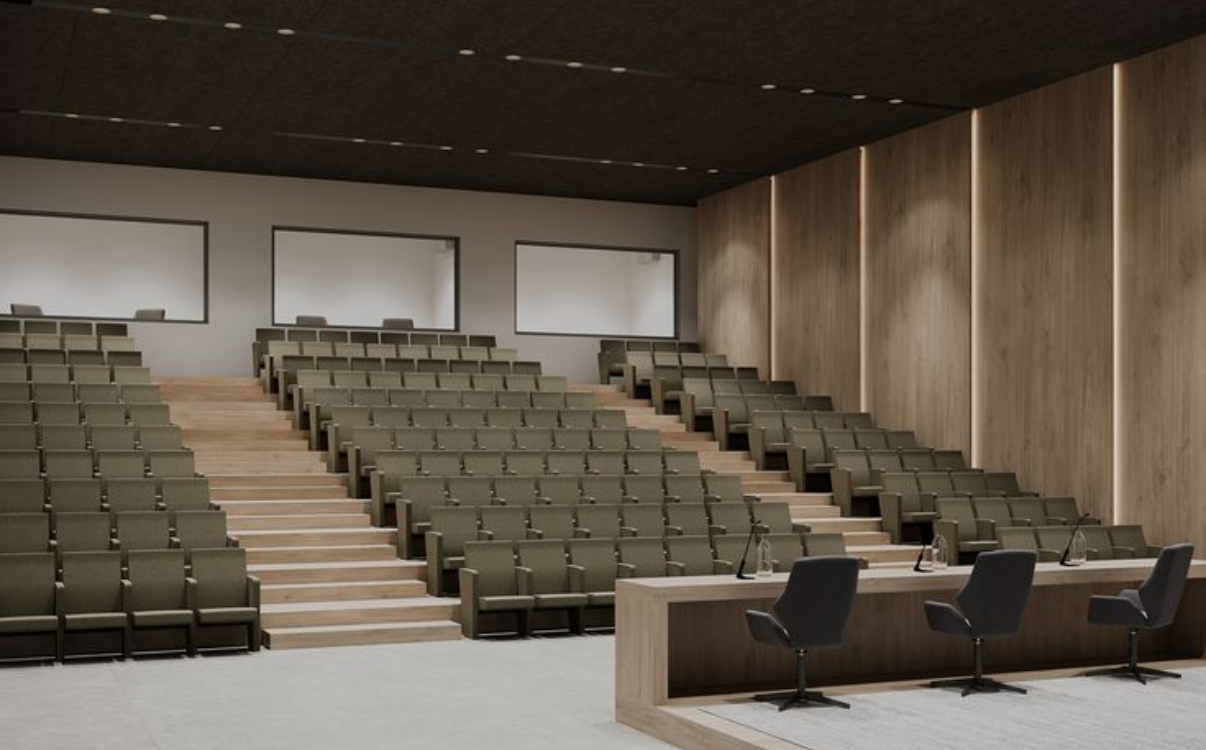 sản phẩm nội thất được thiết kế để sử dụng trong những không gian phục vụ nhiều người như trường học, hội trường, nhà văn hóa, trung tâm cộng đồng, khu vực chờ, thư viện, căn tin hay các công trình đa năng