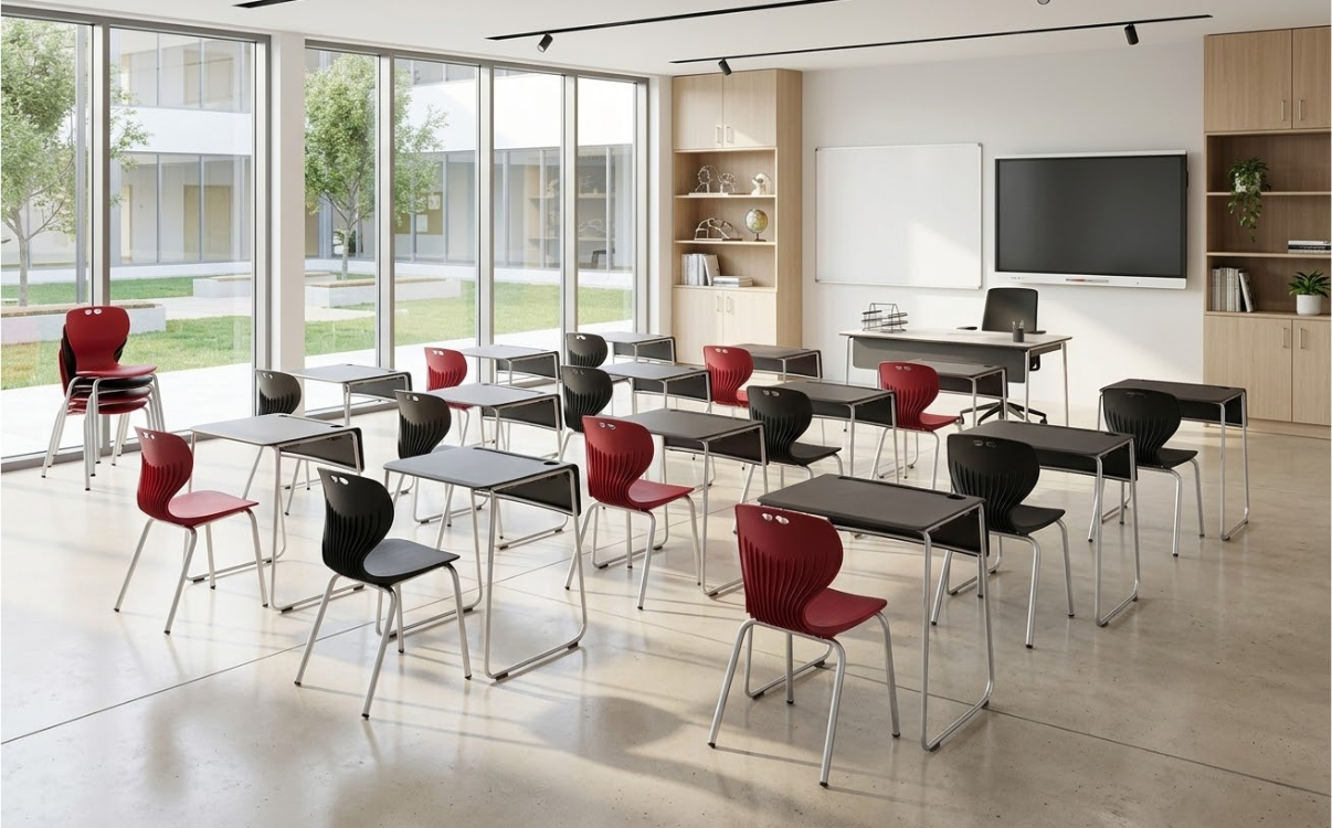 phòng học thông minh là xu hướng được nhiều cơ sở giáo dục quan tâm trong thời đại chuyển đổi số