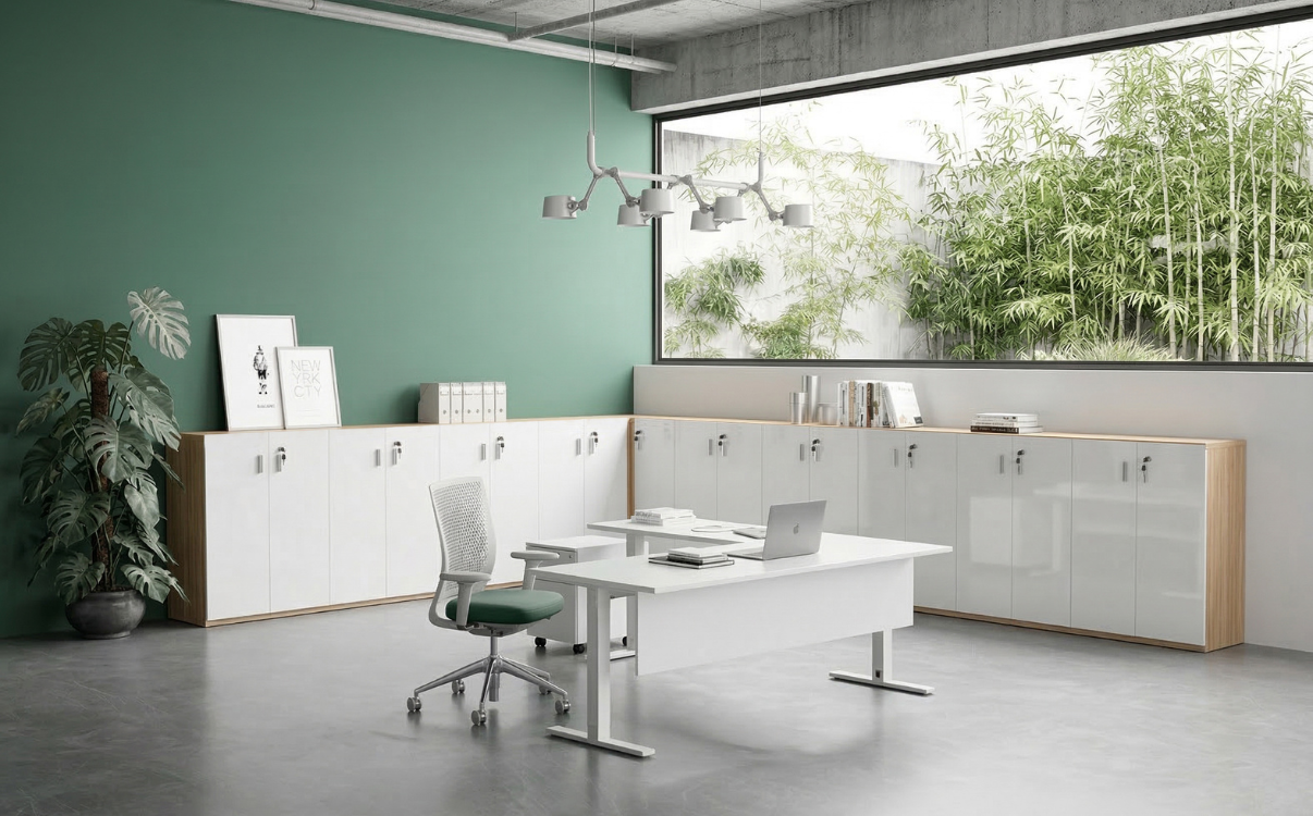 Tủ hồ sơ gỗ thấp