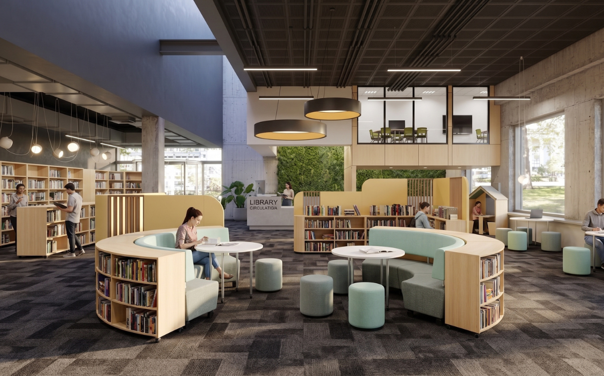 Ghế sân trường bền đẹp, an toàn cho không gian học