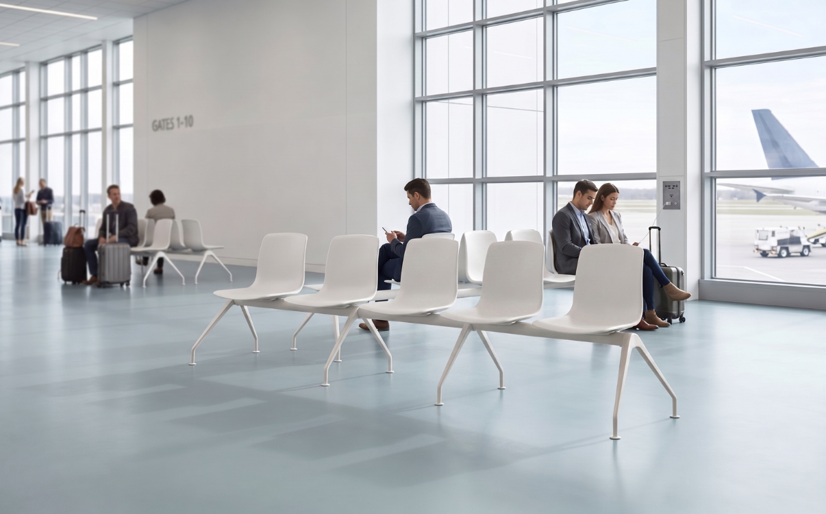 Bệnh viện, phòng khám Trung tâm hành chính công Sảnh chờ văn phòng, doanh nghiệp Nhà ga, bến xe, sân bay Ngân hàng, trường học, trung tâm dịch vụ