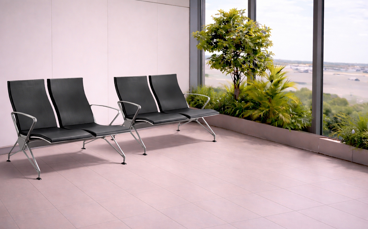 Ghế băng chờ 2 chỗ sơn tĩnh điện