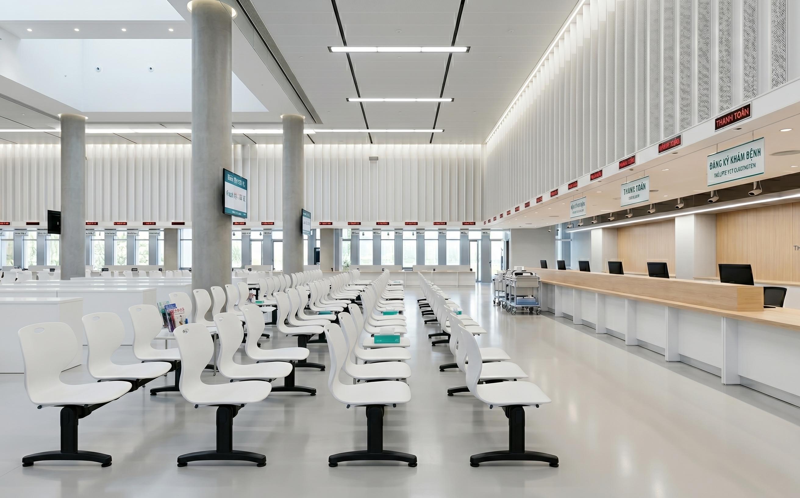 hế băng chờ MOTO-04 với bảng màu rực rỡ (xanh dương, đỏ, cam, vàng...) sẽ là mảnh ghép hoàn hảo. Sản phẩm không chỉ bền bỉ mà còn kích thích sự năng động