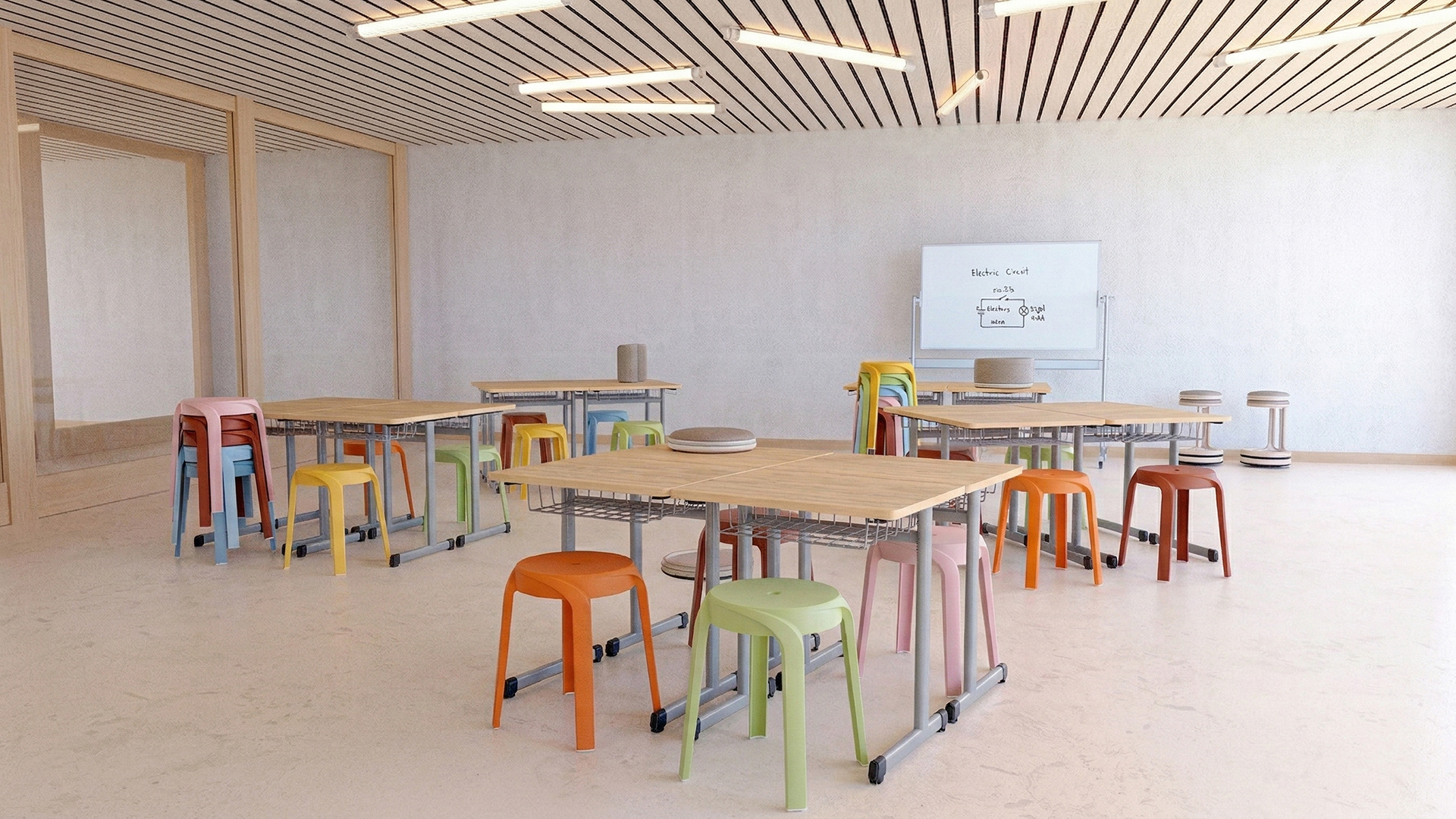 ghế đôn nhựa không còn đơn điệu như trước. Sản phẩm được thiết kế với nhiều kiểu dáng