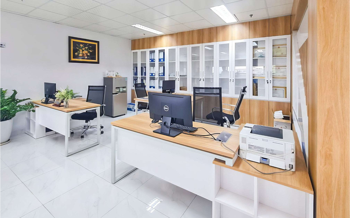 CHo hình trường học hiện đại dùng tủ hồ sơ nhiều ngăn đẹp, thu hút 