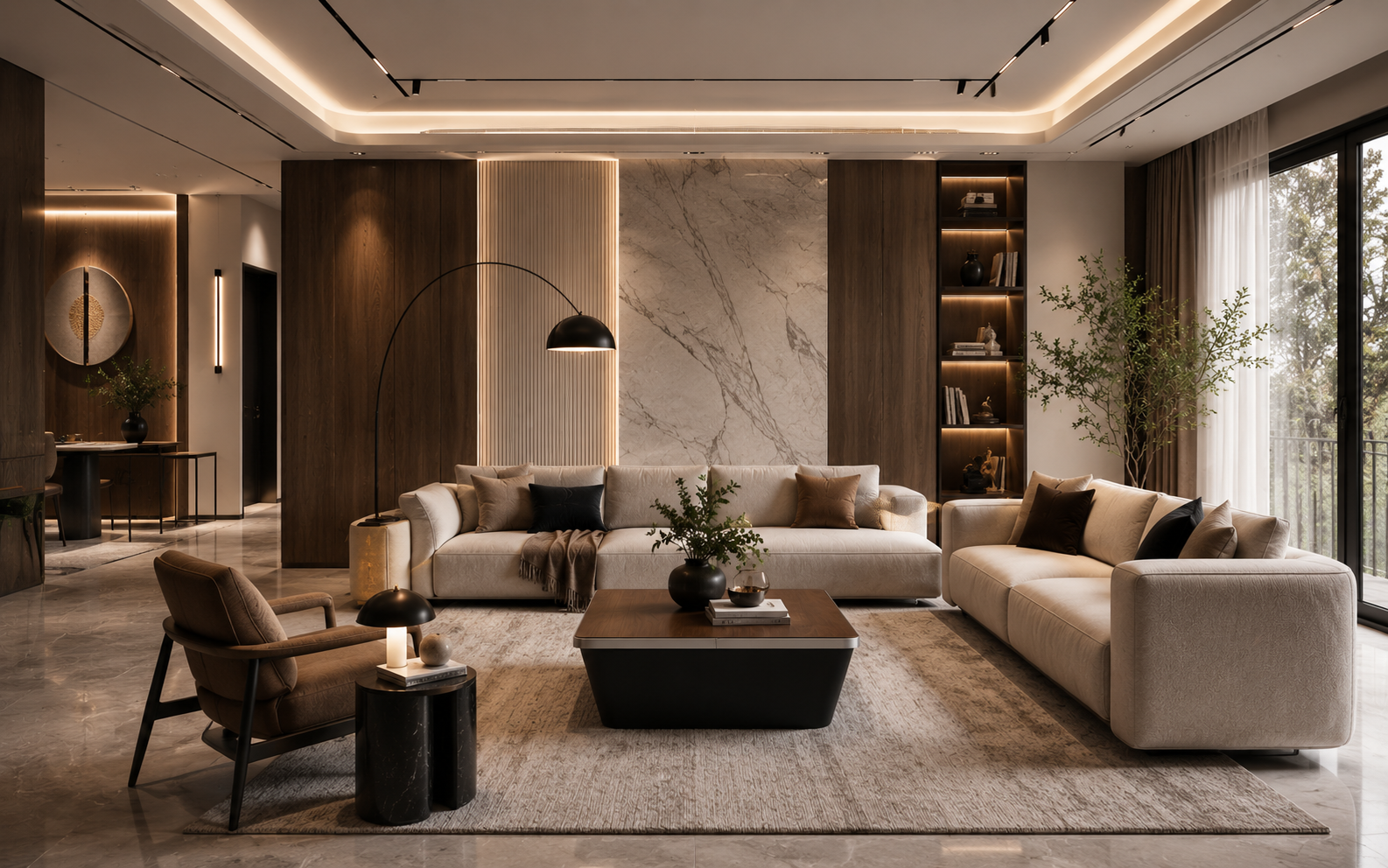 Cho không gian phòng khách tại nhà dùng bàn Sofa đẹp