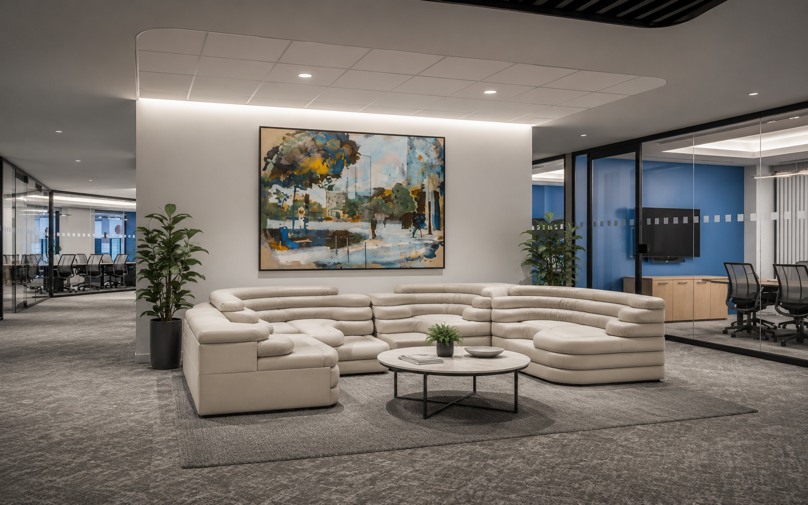Cho không gian phòng lounge dùng ghế sofa đẹp, như ghế sofa Bach