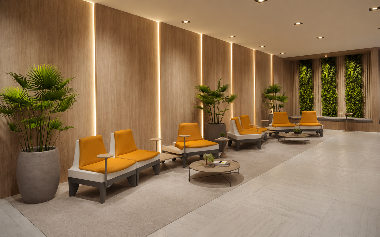Không gian văn phòng dùng ghế Sofa 